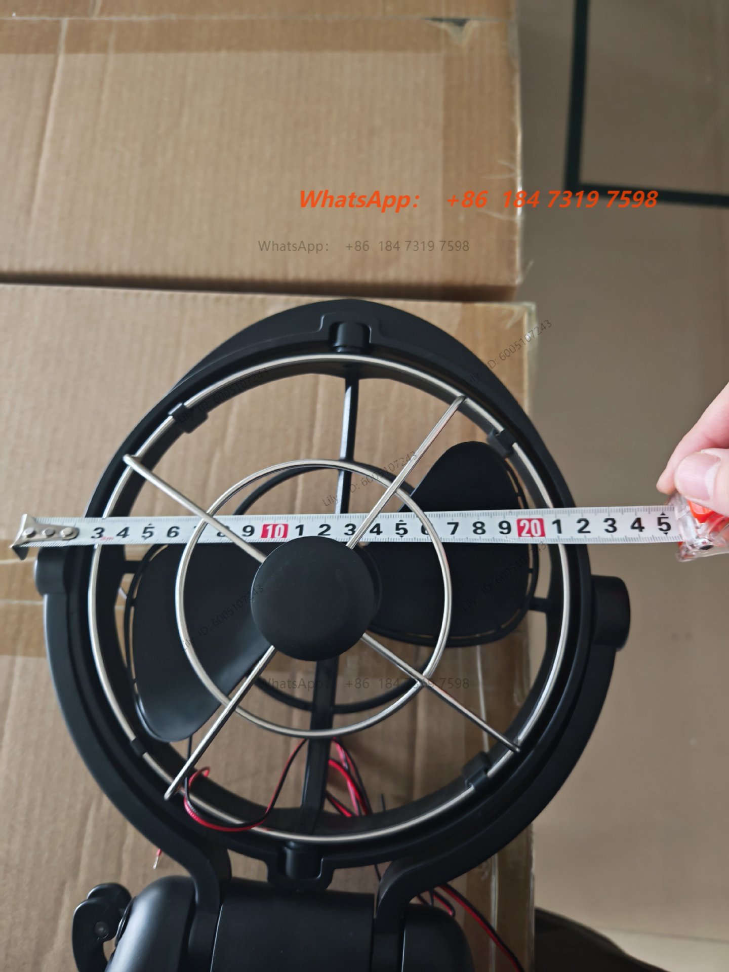 Remote Control Car - RV fan DC fan 12V24V car