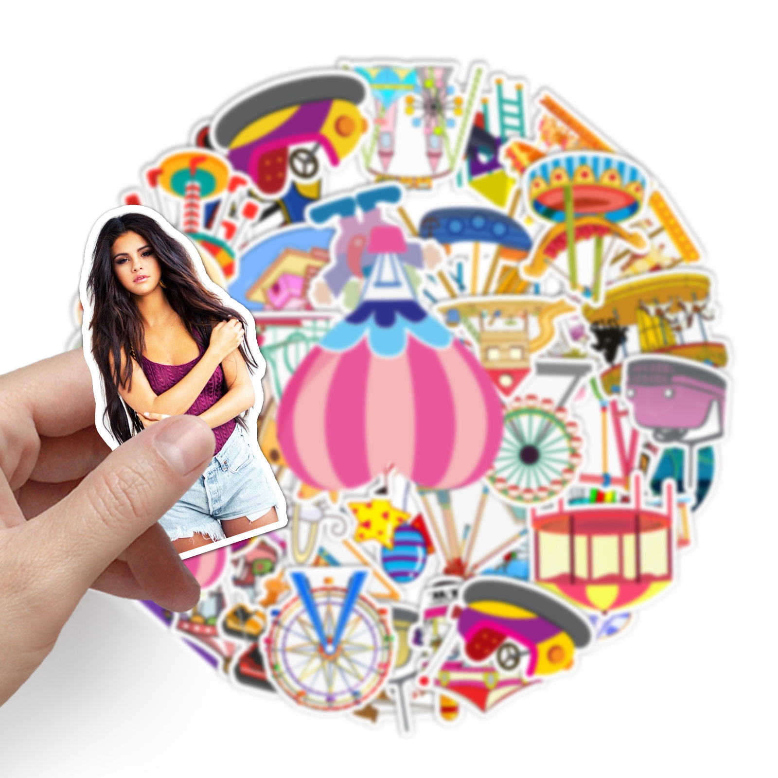 10/30/50pcs  Selena Gomez  Sta - Kids Toys Scooter review and price