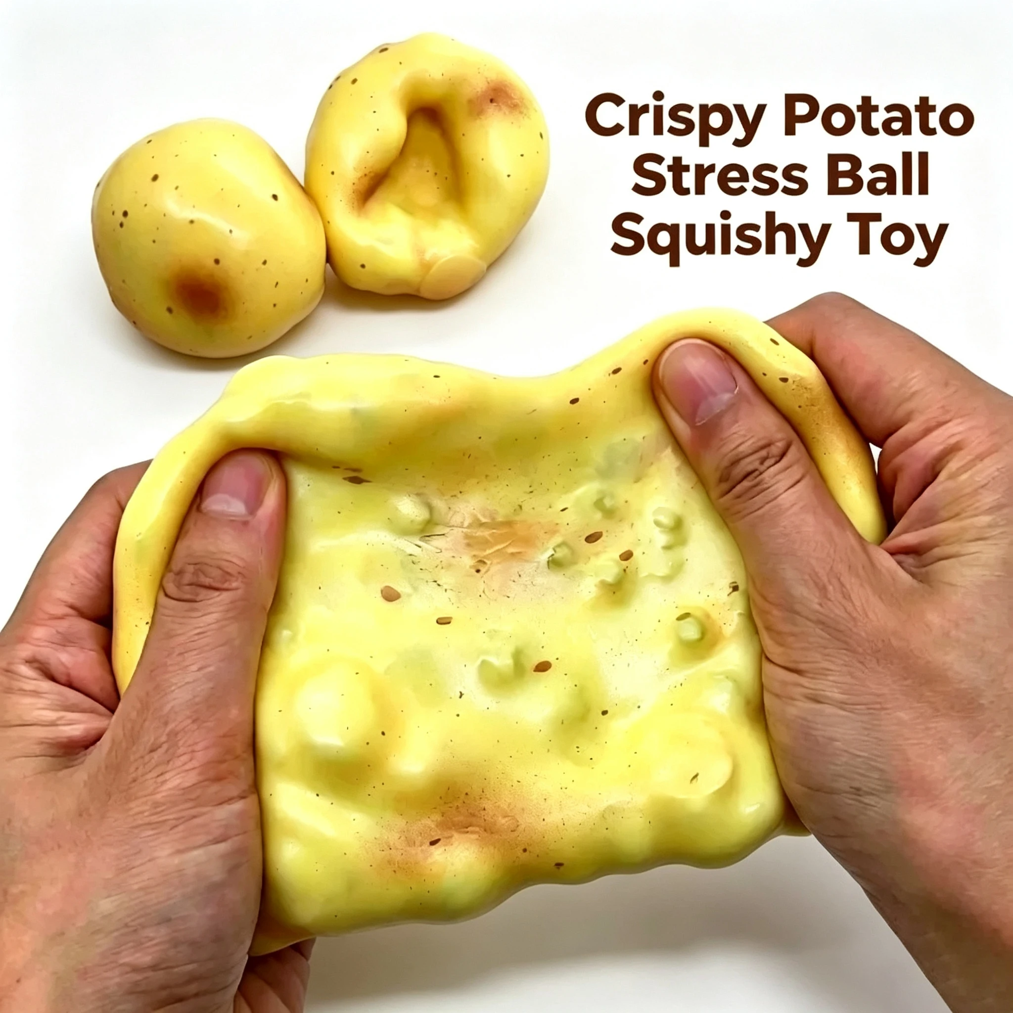 Crunchy Potato Squishy Stress  - Kids & Toys Expo Saudi Arabia review and price
