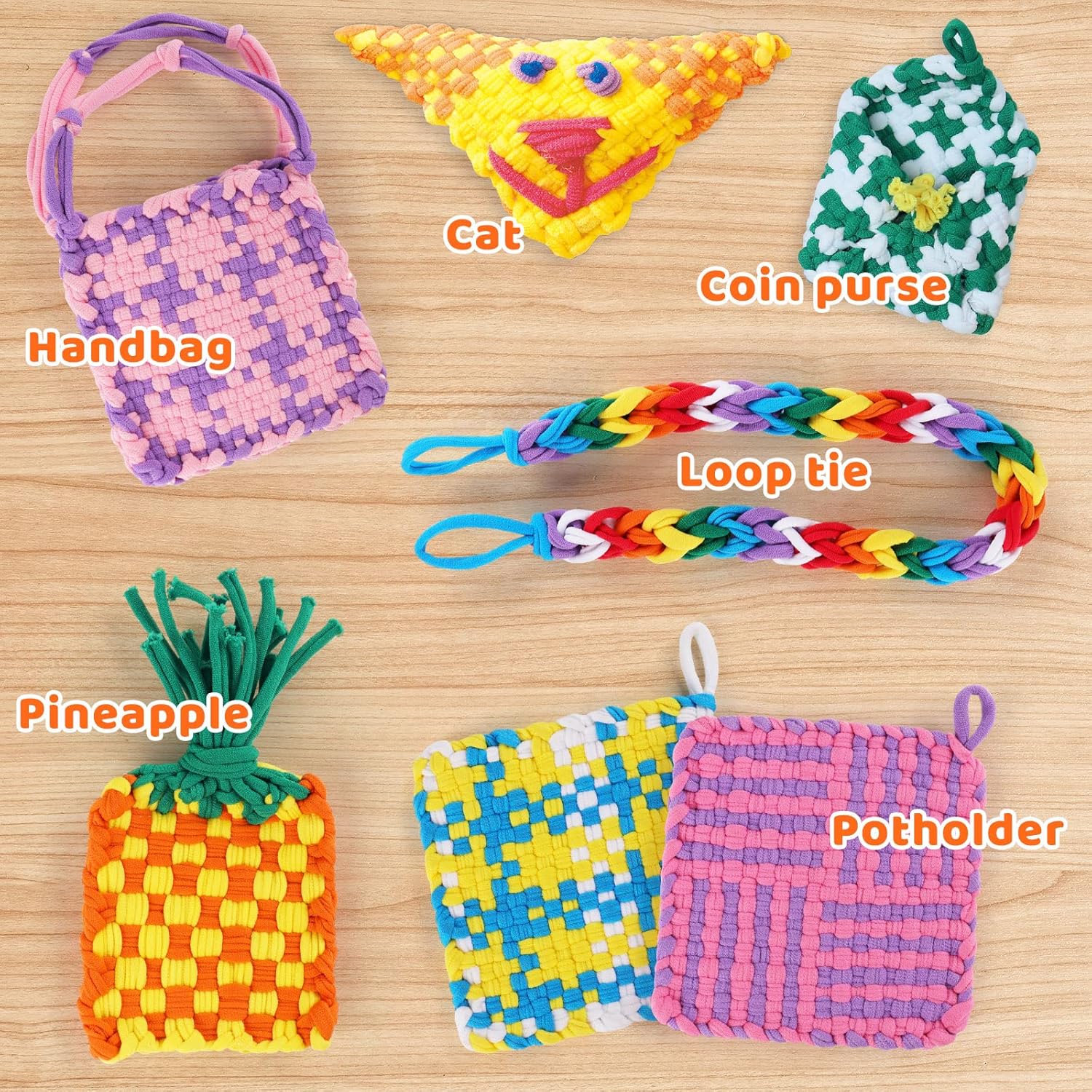 Weaving Loom Kit Toys, DIY Art - Kids Toys Under £5 review and price