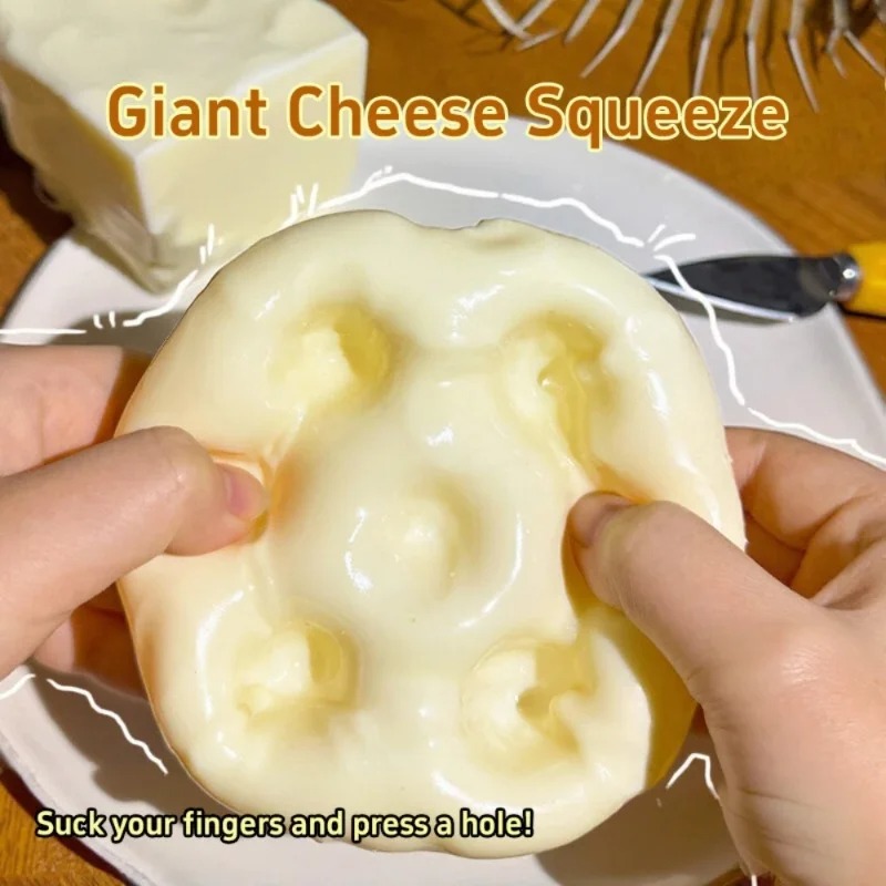 Taba Squishy Cheese Cube Stres - Kids & Toys Expo Saudi Arabia review and price