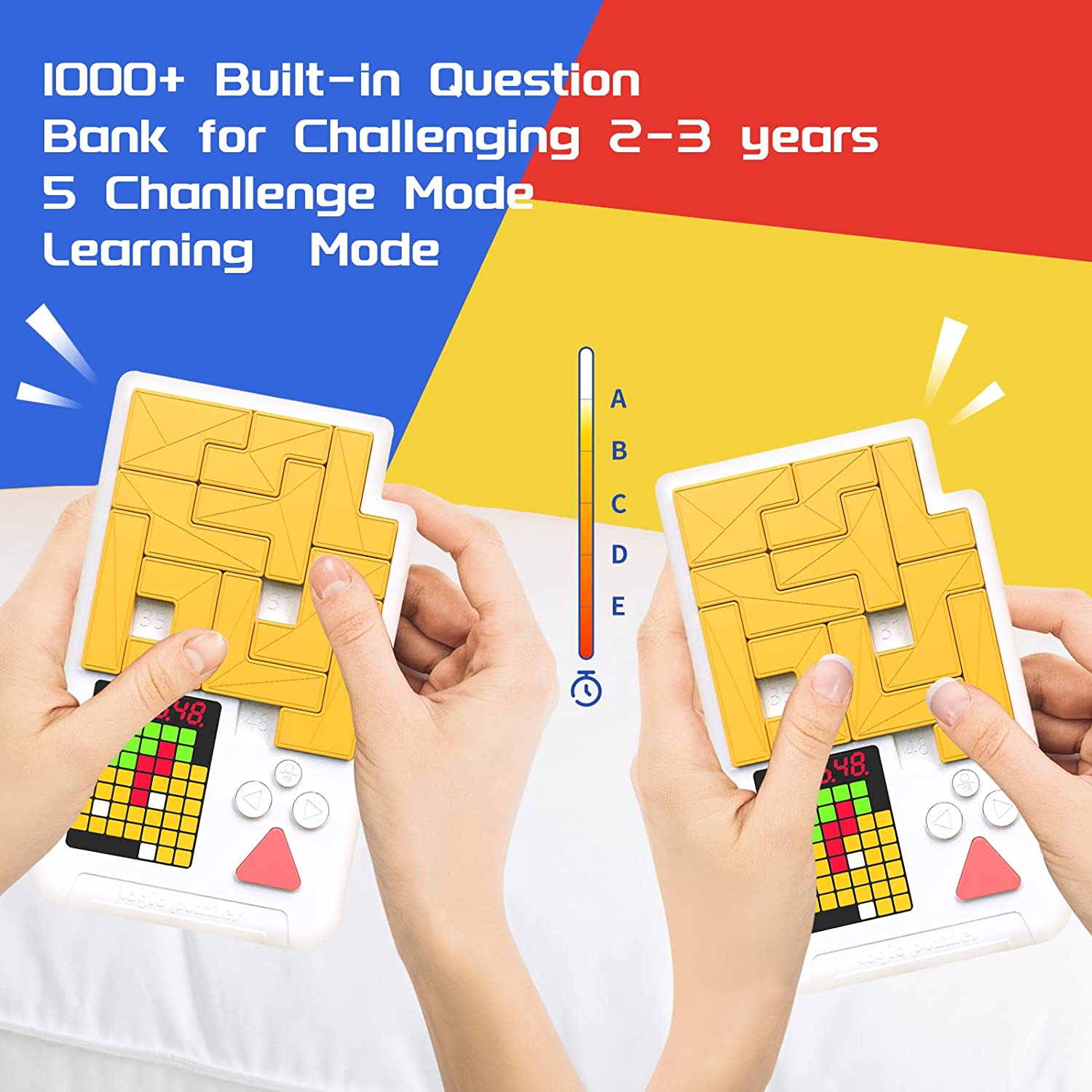 Magnetic Logic Jigsaw Handheld - Kids Toys Under 1000 review and price
