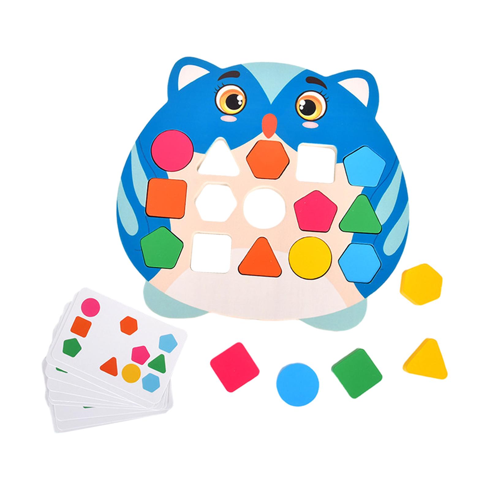 Shape Matching Game Kids Valen - Kids Toys Under £5 review and price