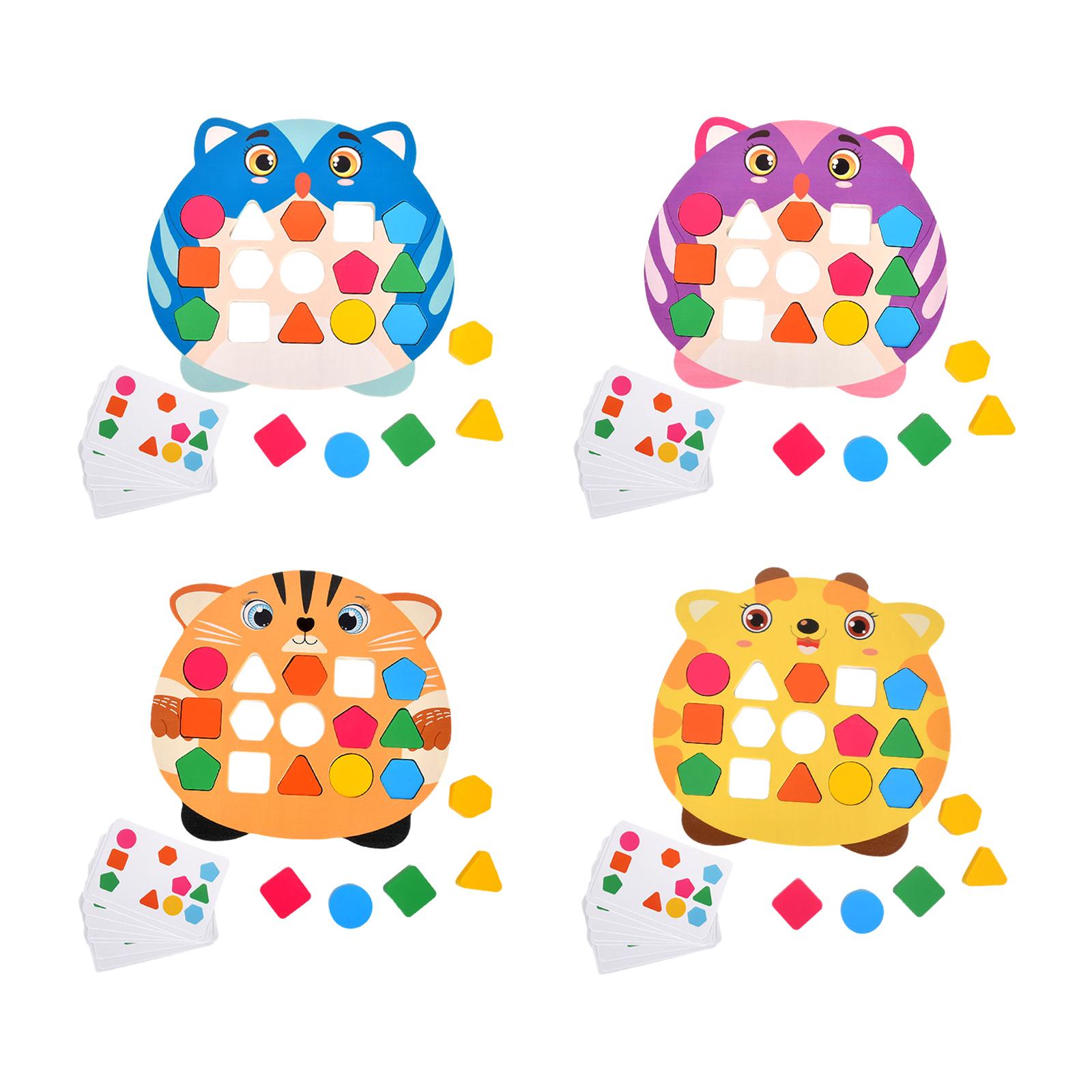 Shape Matching Game Kids Valen - Kids Toys Under £5 review and price