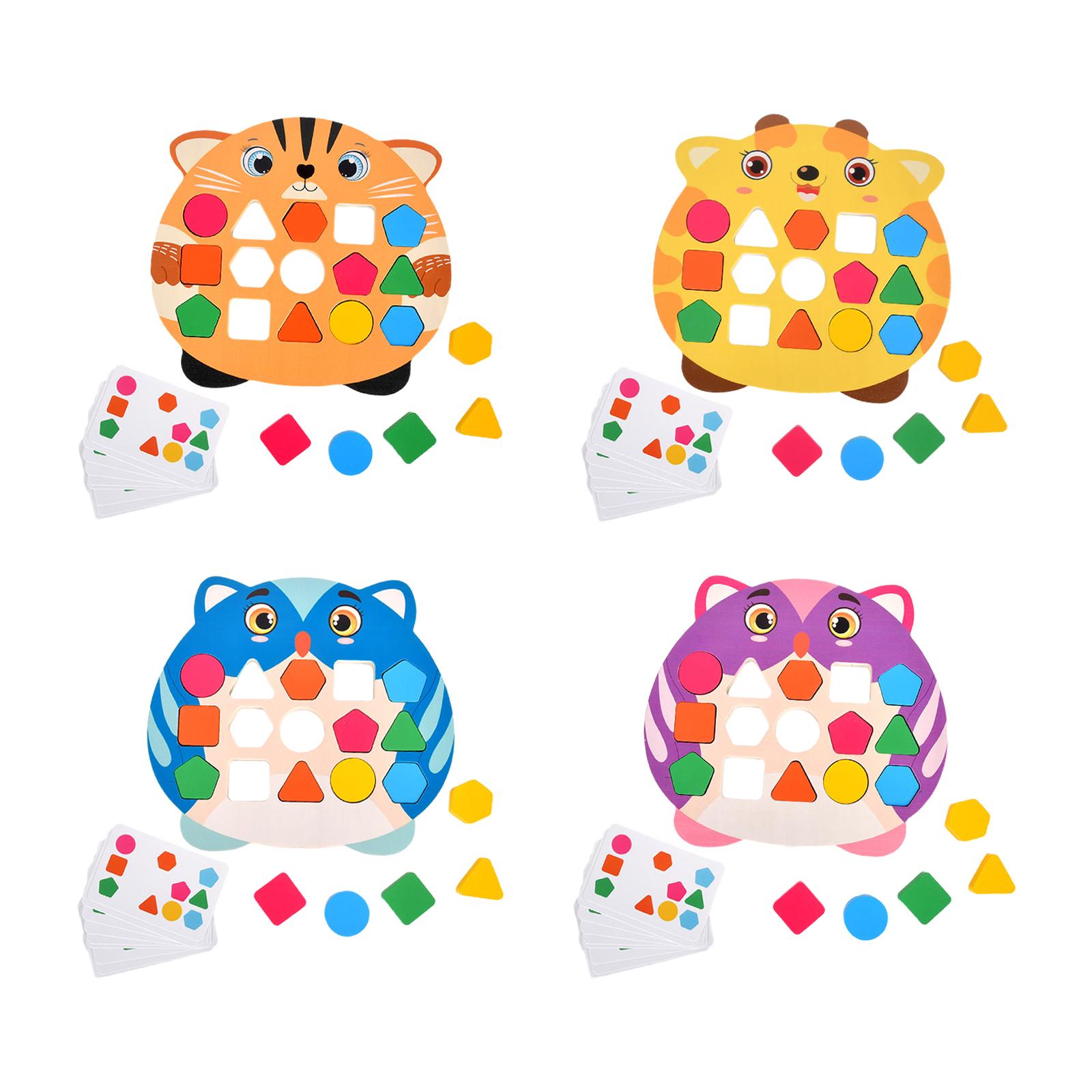 Shape Matching Game Kids Valen - Kids Toys Under £5 review and price