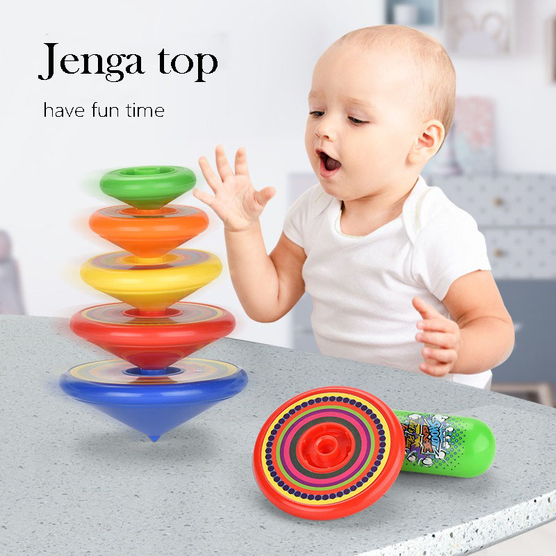 Stacking Spinning Top Toy For  - Kids Toys Under £5 review and price