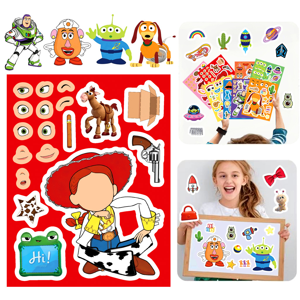 Toy Story 5 Make a Face Sticke - Kids Toys Xmas review and price