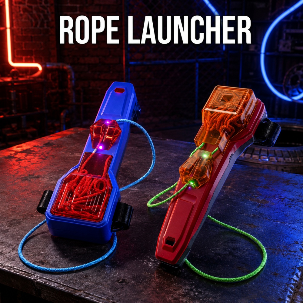 Creative Rope Launcher Spider  - Kids & Toys Expo Saudi Arabia review and price