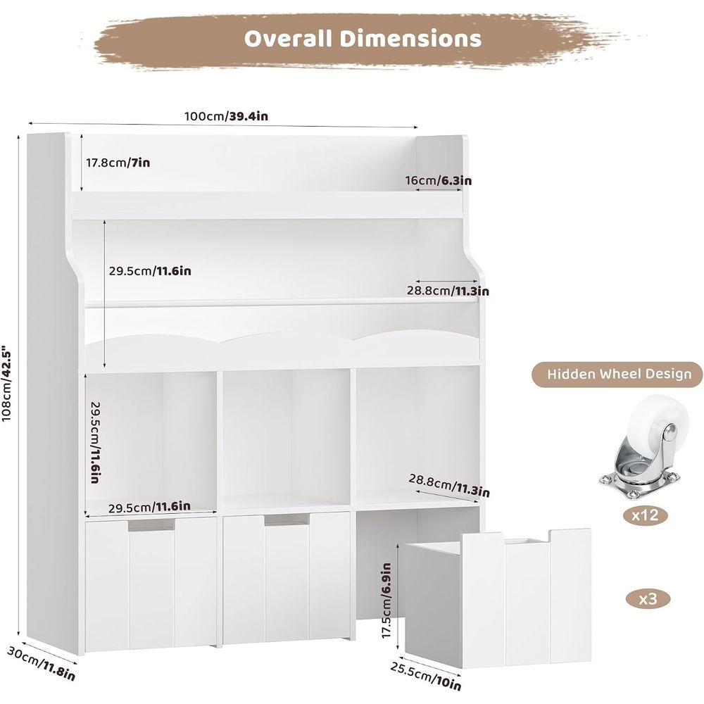 Kids Toy Storage Organizer wit - Kids & Toys Expo Saudi Arabia review and price