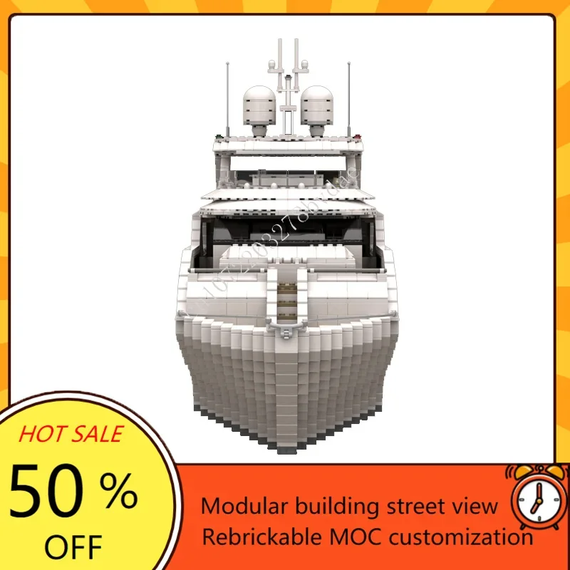 4657PCS Custom MOC Super Yacht - Kids Toys Xmas review and price