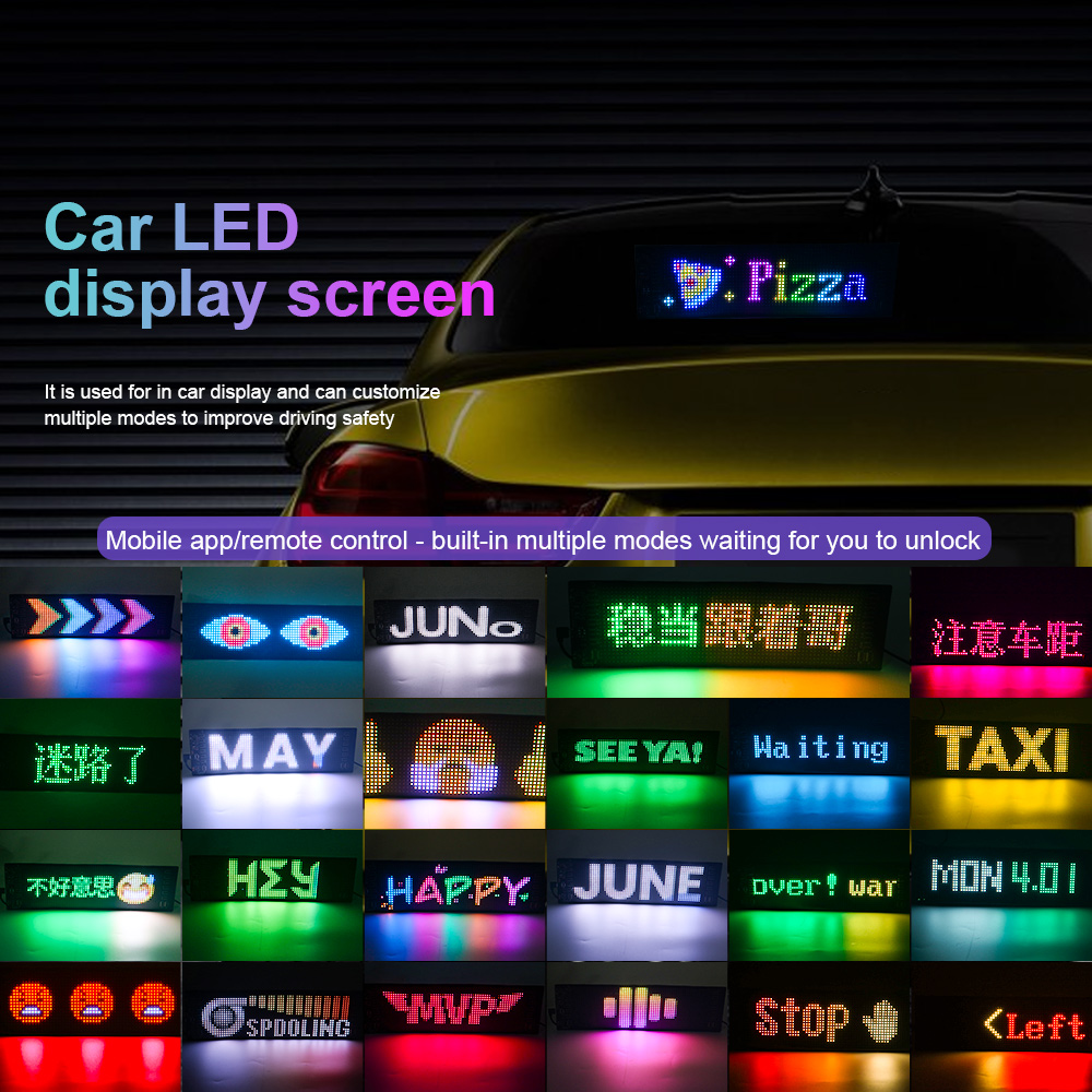 LED Matrix Pixel Panel Scrolli - Remote Control Car review and price