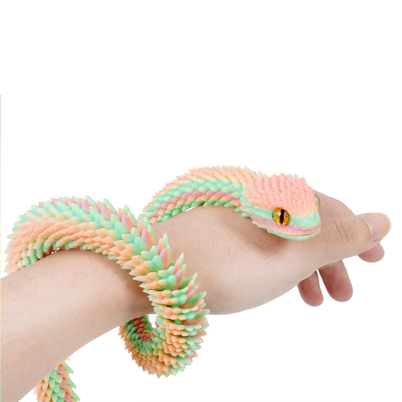 3D Printed Snake Movable Joint - Kids Toys Xmas review and price