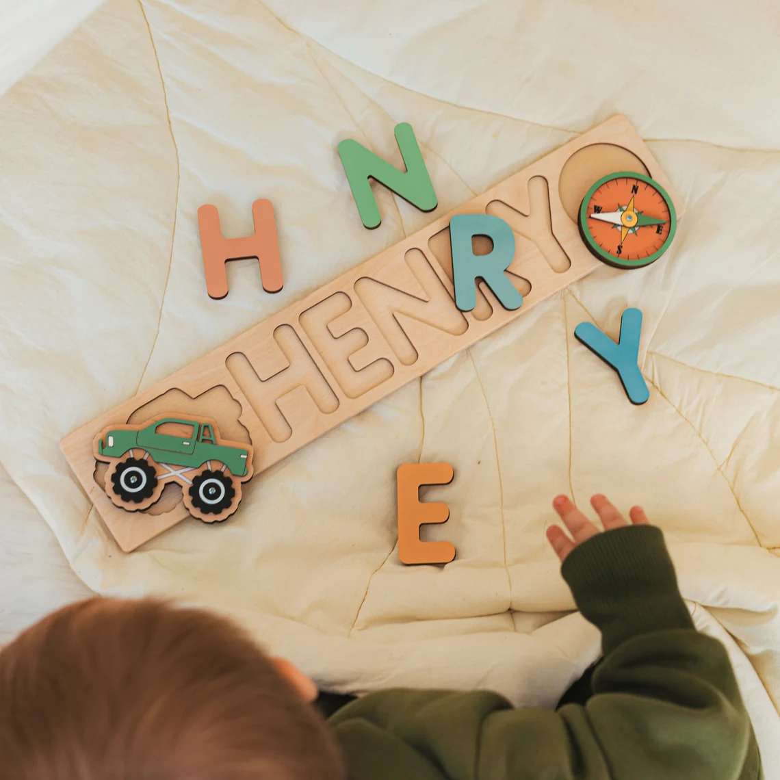 Personalized Name Puzzle With  - Kids Toys Xmas review and price